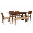 thumbnail image 2 of Powell Cadence 6-Piece Dining Set Brown With Brown Finish D1275D19PC6, 2 of 7