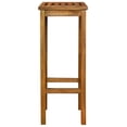thumbnail image 4 of Inlife Bar Stools Set of 2 Solid Acacia Wood, 4 of 8