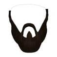 thumbnail image 3 of falso Barba Accesorios de disfraces Maquillaje Vestido realista Semana Santa Cara Barba Mujeres Hombres Suministros para fiestas Yuyangstore barba falsa, 3 of 8