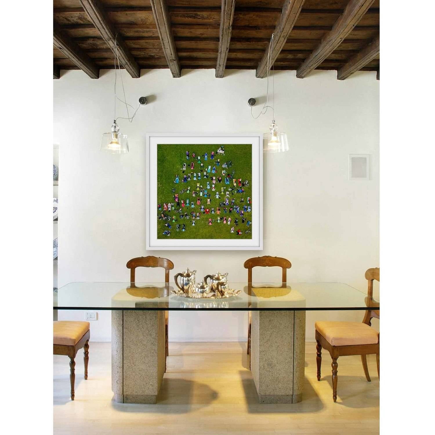 Marmont Hill "Legs Apart" by Karolis Janulis Framed Painting Print