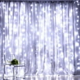 thumbnail image 1 of 3M USB 300 LED Curtain String Lights Flash Fairy Garland Remote Control For New Year Christmas Outdoor Wedding Home decor Color Usb Plug  Button Battery Cr2025, 1 of 6