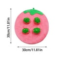 thumbnail image 2 of BotaniNest Interactive Dog Toys Squeaky Strawberry Sniffing Pad For Dogs Puzzle Toy 2 In 1 Non Slip Nose Feeding Game For Stress, 2 of 4