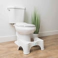 thumbnail image 4 of Squatty Potty Original Strong and Durable Toilet Step Stool, 7 in, White, 4 of 5