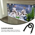 thumbnail image 3 of LOLIPPYY 2Pcs Black Aquarium Air Tube Rubber Flexible Oxygen Bubble Diffuser for Fish Tank Use, 3 of 6