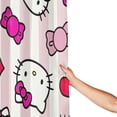 thumbnail image 3 of Hello Kitty Shower Curtain, Waterproof Bathroom Shower Curtains, Washable Cloth Shower Curtain With 12 Hooks, 72 "W X 72" L, 3 of 9
