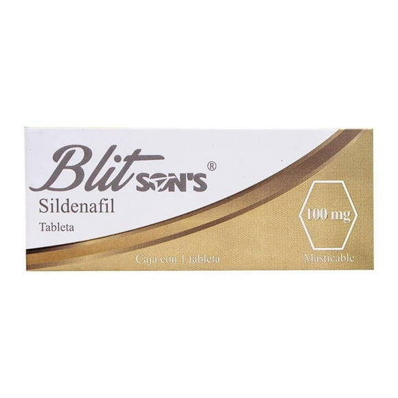 Blit Son's 100 mg 1 tableta masticable