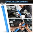 thumbnail image 3 of Tmwefusc Offset Extension Wrench Set Pro Offset Extension Wrench Extender Tool with 1/4" 3/8" 1/2" Square Drive Adapter for Tight Spaces ,Blue, 3 of 10