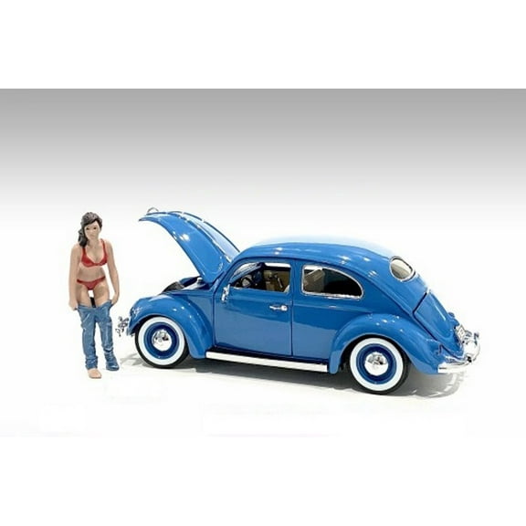 Beach Girls - Gina, Red - American Diorama 76314 - 1/18 scale Figurine - Diorama Accessory