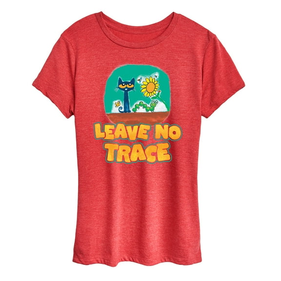 Pete The Cat - Leave No Trace  - Women's Short Sleeve Graphic T-Shirt