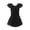 Black, variant on Ballet Leotards for Girls Toddler Dance Leotards Short Short Sleeve Skirt Ballerina Outfits Pink 2-3 Years