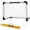 Classic White: 23.62×17.71×17.71 inch in goal, variant on Small Soccer Goals for Kids, Foldable Mini Soccer Goal Set with Portable Soccer Net for Kids, Kid Soccer Goal for Indoor Outdoor Backyard Play, Soccer Toy Gift for Children