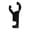 Black, variant on Valve Wrench for Propane and Gas Tank - Multifunctional Valve Wrench - 3 in 1 Adjustable Tool with Non Slip Handle - Multifunctional Adjustable Wrench - White