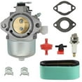 thumbnail image 1 of 699831 Carburetor With Air Filter Kit For 283702 283707 284702 Lawn Mower Engines, 1 of 5