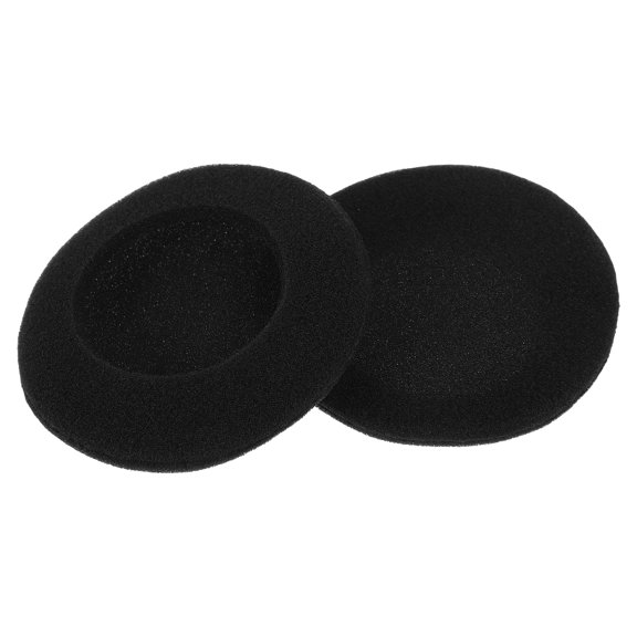 Masteelf 2-Pack 50MM Round Soft Sponge Ear Pads Replacement Covers for Headphones Comfortable and Easy to Install