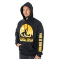 thumbnail image 3 of Star Wars Men's The Mandalorian Silhouette Scene Pullover Hoodie (XL), 3 of 4