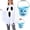 Sky Blue, variant on Halloween Bucket Jack O Lantern Candy Pail, Teal Smiley Pumpkin Plastic Bucket with Handheld Handle, 9.05in x 7.08in Pail for Halloween Tabletop Front Porch Party Decor