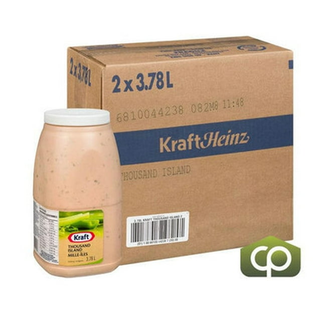 Kraft Dressing 1000 Islands 3.78L/1 Gallon (2/Case)- Canadian Made
