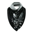 thumbnail image 1 of Châles Doux Mode Femmes Foulard Chaude Décontractée à Boutons Imprimés, 1 of 6