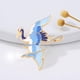 thumbnail image 5 of Broche Hugo de cuello Dayan Pins para Navidad Boda Mujeres Bolsos, 5 of 9