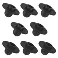 thumbnail image 1 of Uxcell 8-Pack Pie de Silla de Camping, 0.51"/ 13mm y 0.55"/ 14mm Cada 4 Cubiertas de Pierna Antideslizantes para Exteriores, Negro, 1 of 1