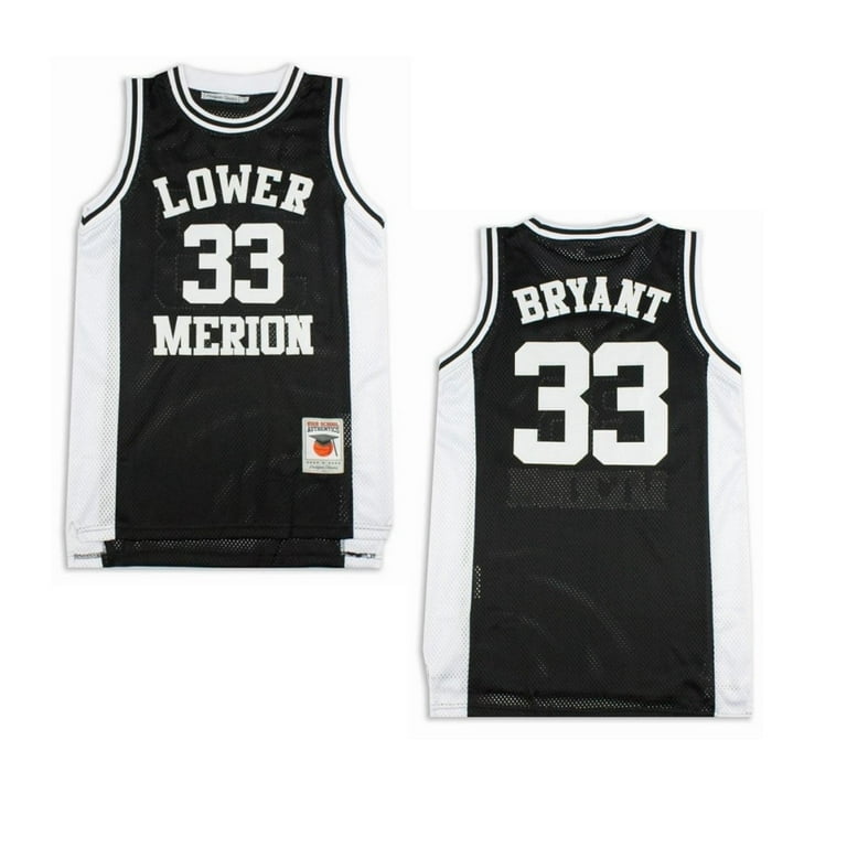 Kobe Bryant Jersey 33 Lower Merion Basketball Jersey Retro High