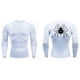 thumbnail image 3 of Camiseta de compresión con estampado de Anime para hombre, ropa deportiva de secado rápido, atlética, ajustada, para gimnasio, Verano, 3 of 5