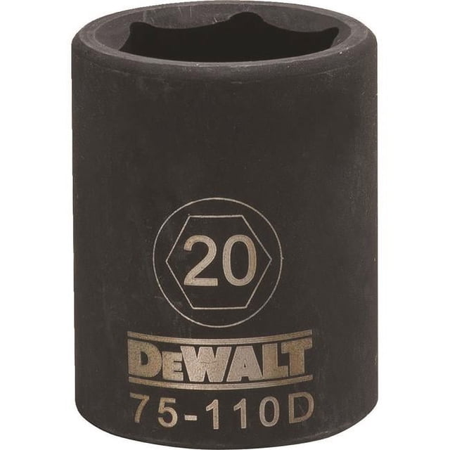 Stanley Tools 233328 20mm Impact Socket - 0.5 in. Drive