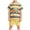 Dark Gray, variant on Atogsazn Baby Boys Summer Clothes Set Kids Casual Striped Short Sleeve T-shirt & Wide Leg Shorts Outfit Pink 6-9 Months Fashion