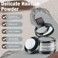 thumbnail image 4 of Instantly Hairline Powder, Women Men Hair Powder Elevates Hairline, Root Touch Up Hair Color Hair Powder for Women Men Thinning Hair, Gray, 4 of 10