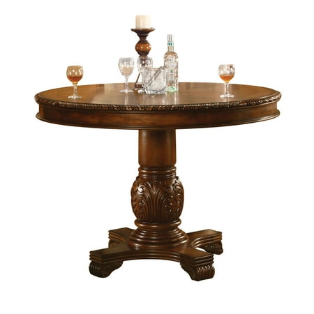 - ACME Chateau De Ville Counter Height Table, Cherry
