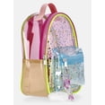 thumbnail image 3 of Wonder Nation Girls Color Block Mini Backpack, Multi, 3 of 5