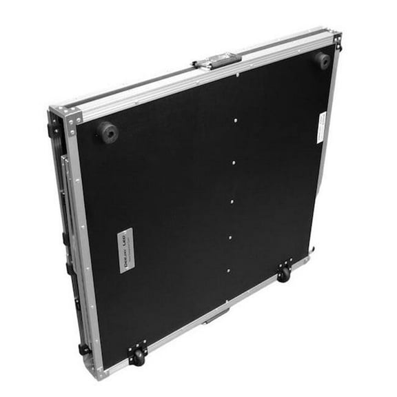 Deejay LED TBHTABLEMK2 17.5 x 54 x 5 in. Light-Duty Folding DJ Table with Accessory Shelf