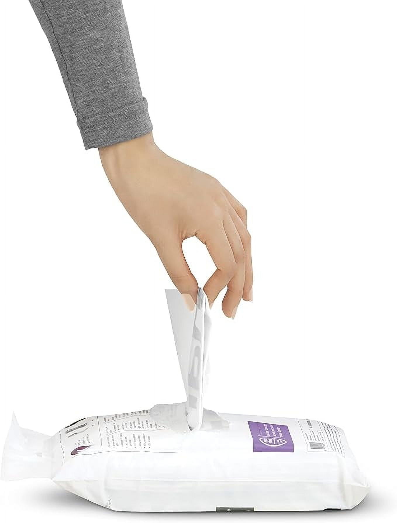 simplehuman Code G Custom Fit Drawstring Trash Bags in Dispenser Packs, 100 Count, 30 Liter / 8 Gallon, White