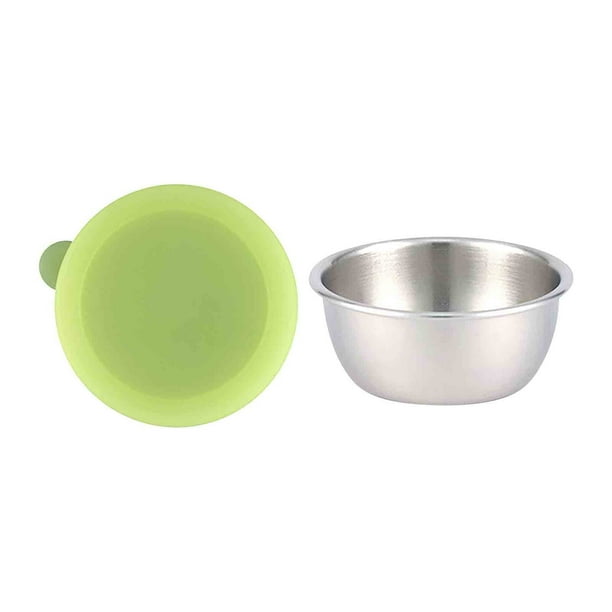 OAVQHLG3B Stainless Steel Condiment Containers with Lids, Salad