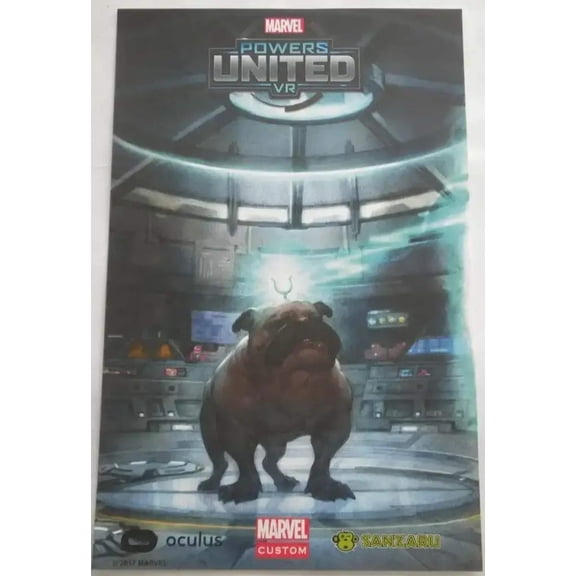 Lockjaw Marvel Powers United VR 2017 Comic-Con poster