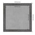 thumbnail image 6 of Amanti Art Angled Metallic Rainbow Framed Magnetic Board 23 x 23 in., 6 of 7