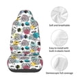 thumbnail image 3 of Lsque Turtle Pattern Car Seat Covers for Front Seats , Waterproof Seat Covers for Cars, Sporty Front Seat Covers,Car Seat Cover Protector Front Seats, 3 of 5