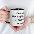thumbnail image 5 of CafePress - When My Girlfriend Visits My Mug - 11 oz Ceramic Mug - Novelty Coffee Tea Cup, 5 of 6