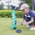 thumbnail image 4 of 1 Set Kids Golf Toys Game Play Set With Golf Club 4 Balls Flag Practice Holes Putter Parent-child Interaction Indoor Outdoor Golf Sports Toy Boys Girl, 4 of 5