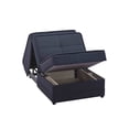 thumbnail image 6 of Ottomanson Salon Convertible Arm Chair, Navy Chenille, 6 of 6