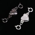 thumbnail image 3 of 2 Sets Rhinestone Corazón Latón Langosta Magnética Broches De Joyería Diy Hallazgo Sunnimix Cierres magnéticos, 3 of 8