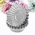 thumbnail image 6 of SKISUNO 20Pcs Small Cake Pans Nonstick Tinplate Egg Tart Molds For Making Pastries, 6 of 8