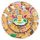 thumbnail image 2 of Pegatinas con bonitos dibujos animados de carpinchos, impermeables, 50 unidades, 2 of 2
