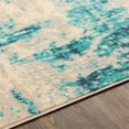 thumbnail image 6 of City Light Aqua 7'10" x 10' Modern Rectangle Area Rug, 6 of 7