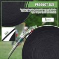 thumbnail image 3 of 2 Pcs 92ft 4mm Lacrosse Goal Net Lacing Cord Durable Lacing Rope Goal Net for Youth Collegiate, Easy Installation for Backyard, Garden, Playground, Soccer Goals Replacement Frame Not Included, 3 of 6
