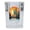 Clear, variant on Kuala Lumpur Malaysia Design B Souvenir 2 oz Square Shot Glass Orange