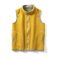 thumbnail image 3 of Toddler Boys Girls Fleece Vest Coat Warm Fall Winter Warm Thick Cotton Sleeveless Jacket Zipper Up Waistcoat, 3 of 3
