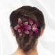 thumbnail image 3 of Nuevo clip de pico de pato con flores de diamantes de imitación, grande, coreano, elegante, para dama, elegante, pasador para el cabello, accesorios para el cabello, elegante clip para cola de moño pa, 3 of 5