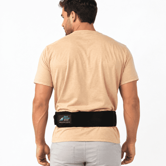 BackWonder SI Joint Belt by GNR – Sacroiliac Belt Supports Pelvis, Lower Back, Reduces Sciatica Nerve & Lumbar Pain – Comfortable SI Brace for Women & Men with