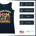 thumbnail image 6 of Conquering Mom Life With Coffee and Wine Women's Tank Top Trendy Motherhood Parenting Family Soccer Mama #momlife, 6 of 7